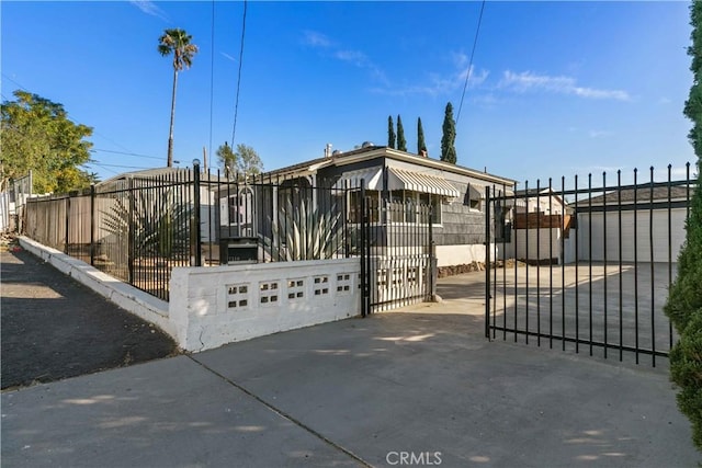 view of manufactured / mobile home