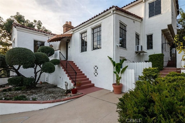 view of mediterranean / spanish home