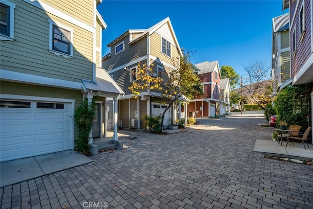 exterior space with a residential view