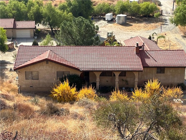 view of back of property