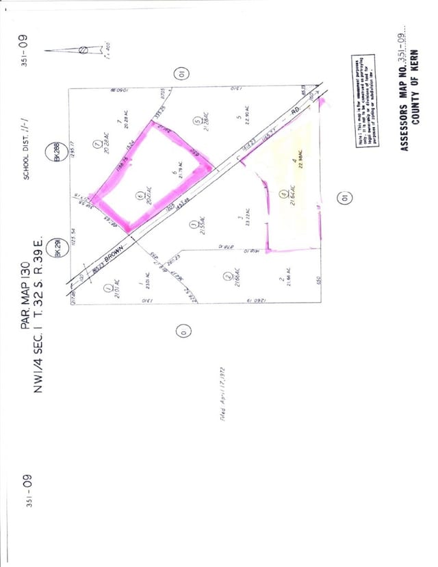 7 Brown, California City CA, 93505 land for sale