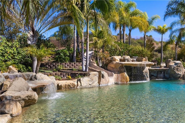 view of pool