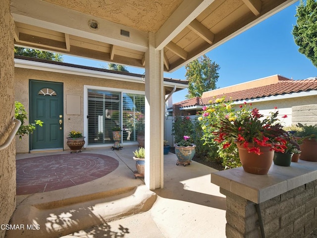 view of patio