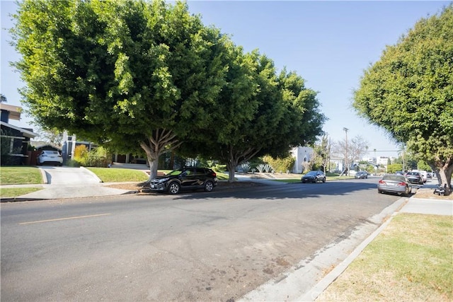 view of road