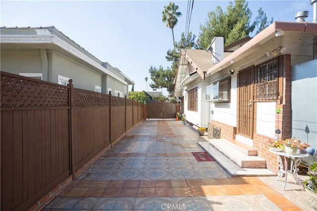 exterior space with a patio