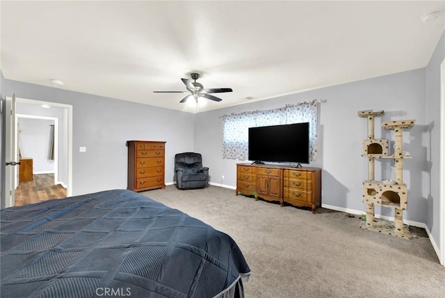 1938 Colusa, Corning, CA 96021 - bedroom featuring carpet flooring and ceiling fan