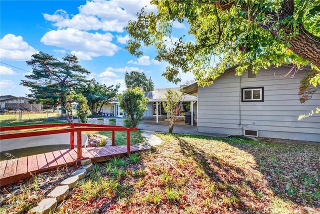 1938 Colusa, Corning, CA 96021 - view of yard with a deck