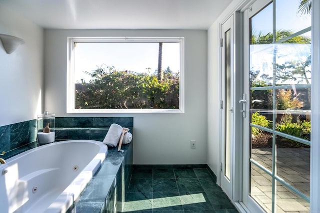 bathroom featuring a bathtub