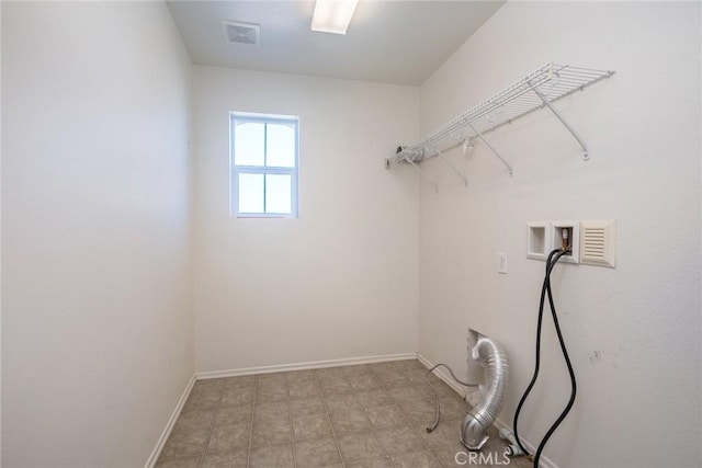 laundry room with hookup for a washing machine