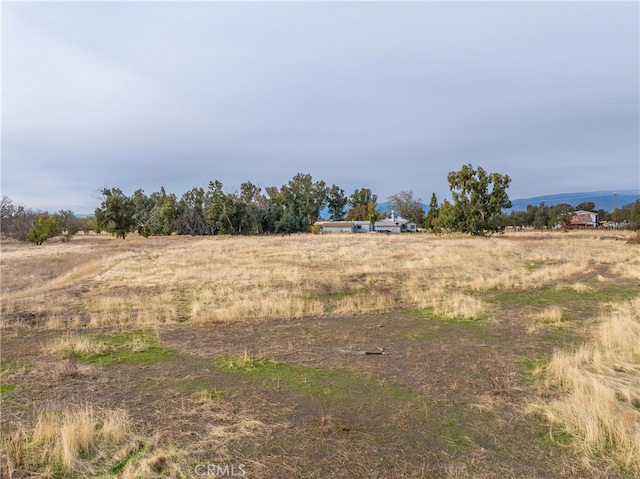 view of landscape featuring a rural view