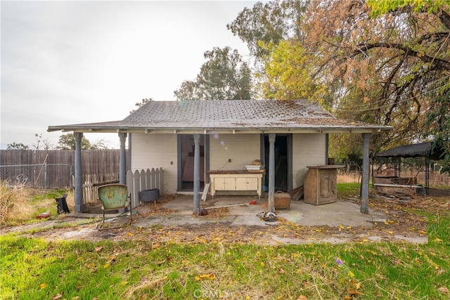 view of back of house