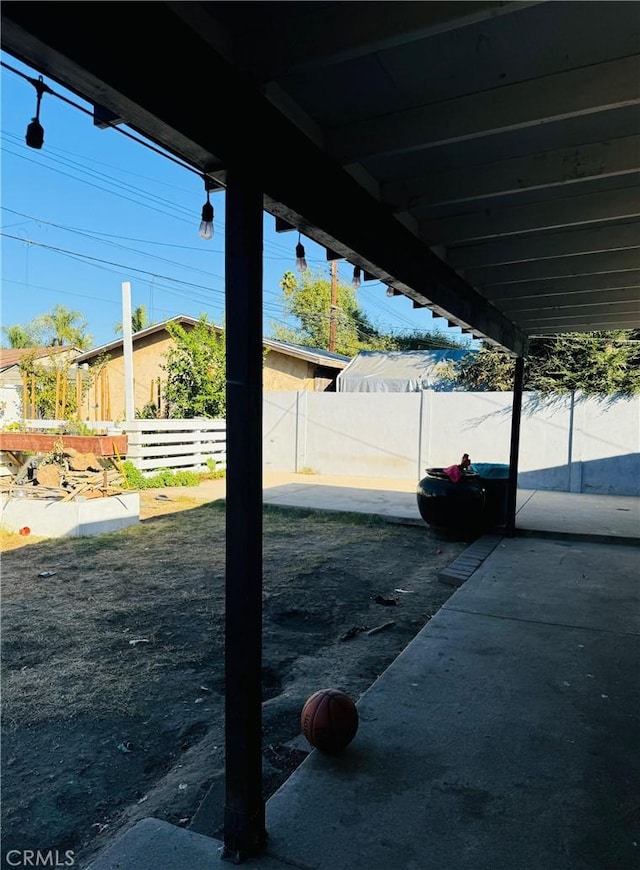 view of patio