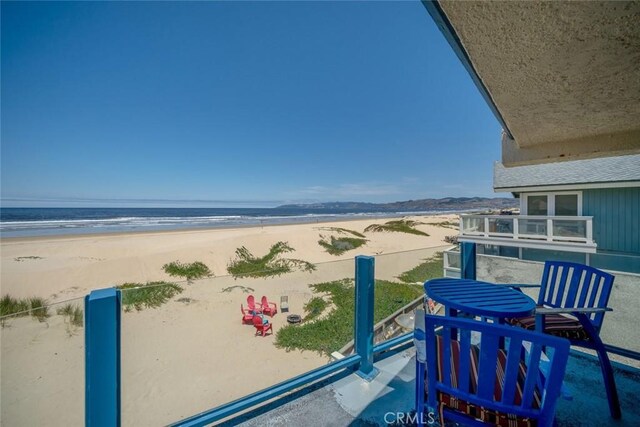1652 Strand Way, Oceano, CA 93445 - balcony with view of water and beach