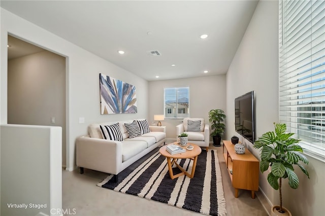 view of living room