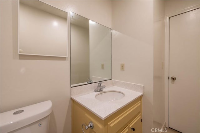 2028 Manzanita Ln, Big Bear City, CA 92314 - bathroom with vanity and toilet