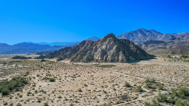 view of mountain feature