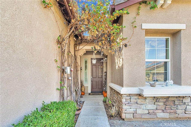 view of entrance to property