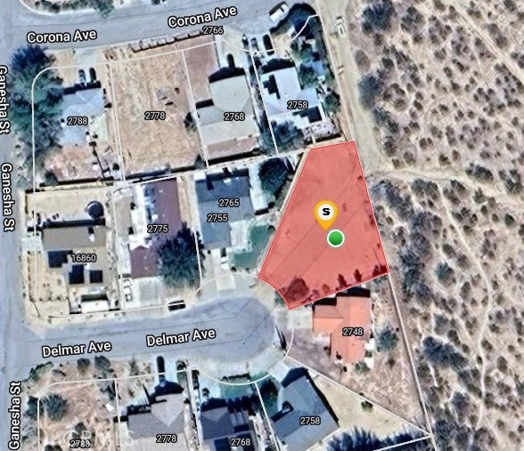 2755 Delmar Ave, Mojave CA, 93501 land for sale