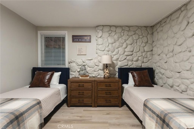 28164 N Bay Rd, Lake Arrowhead, CA 92352 - bedroom featuring light wood-style floors