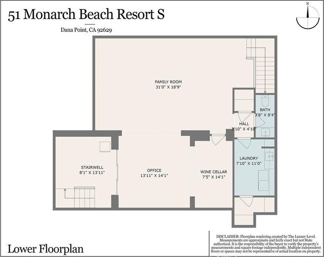 51 Monarch Beach Resort S, Dana Point, CA 92629 - view of property floor plan