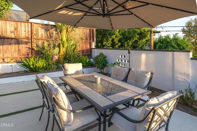 view of patio / terrace