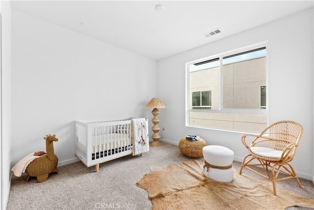 9431 N Sepulveda Blvd Unit 3, North Hills, CA 91343 - carpeted bedroom with a crib and baseboards
