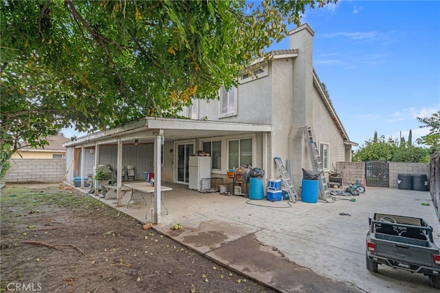 view of rear view of house