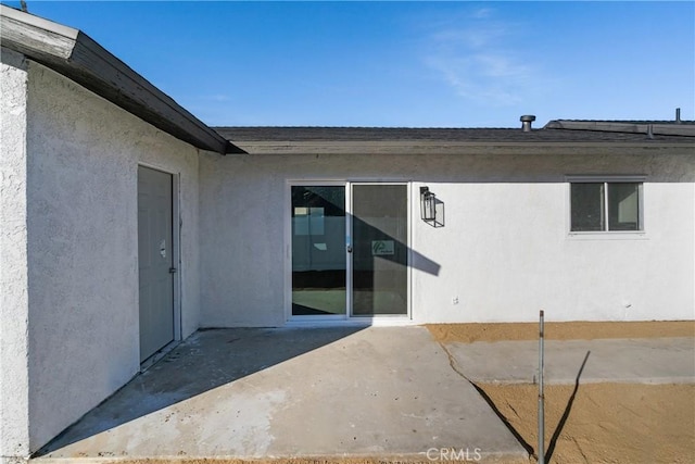 exterior space featuring a patio area