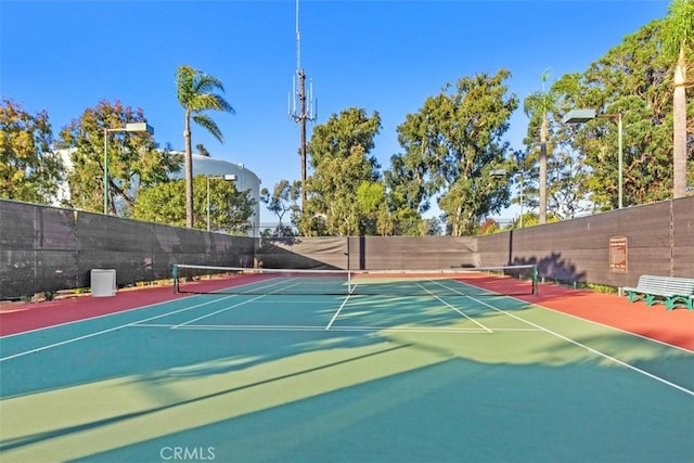 view of sport court featuring basketball court