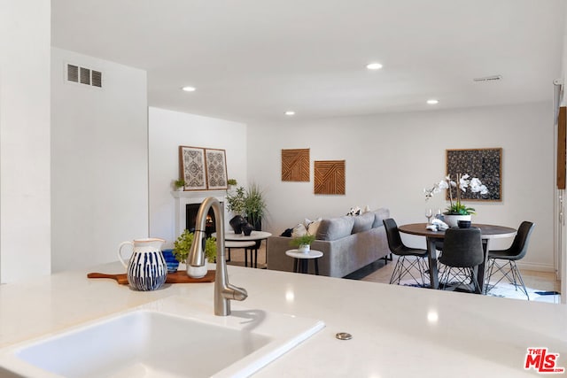 kitchen with sink