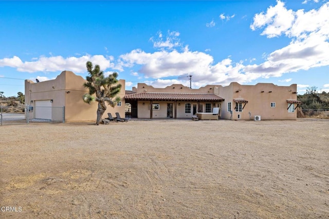 view of rear view of property