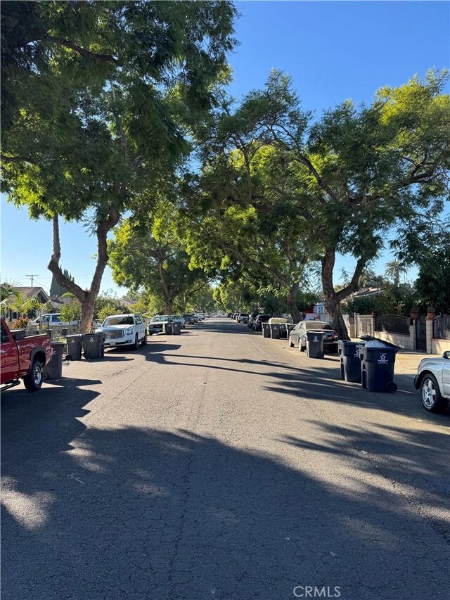 view of street