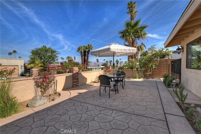 view of patio / terrace