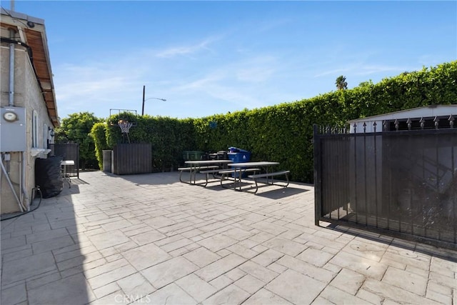 view of patio / terrace