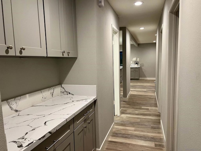 washroom featuring light hardwood / wood-style floors