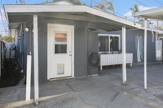 view of property entrance