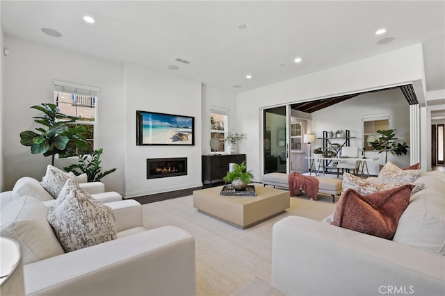 view of living room