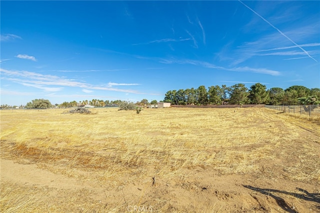 view of nature with a rural view