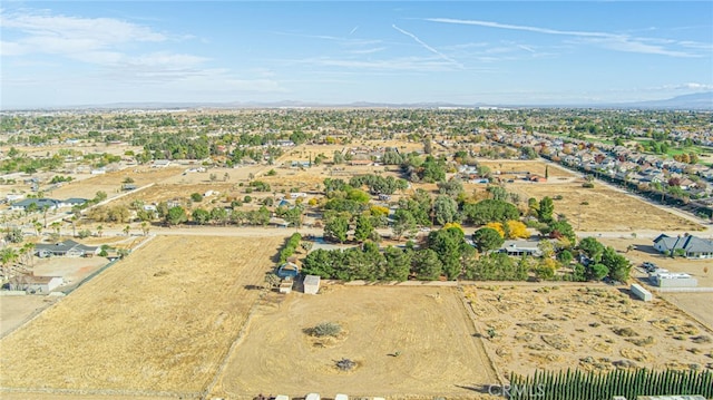 drone / aerial view featuring a rural view