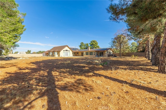 view of ranch-style home