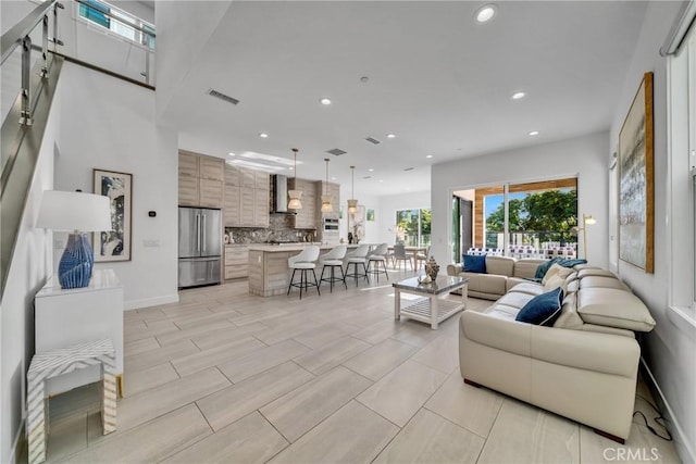 view of living room