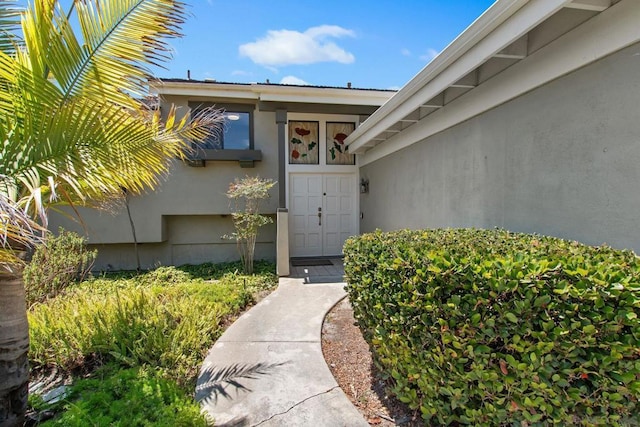 view of entrance to property