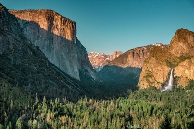 view of mountain feature