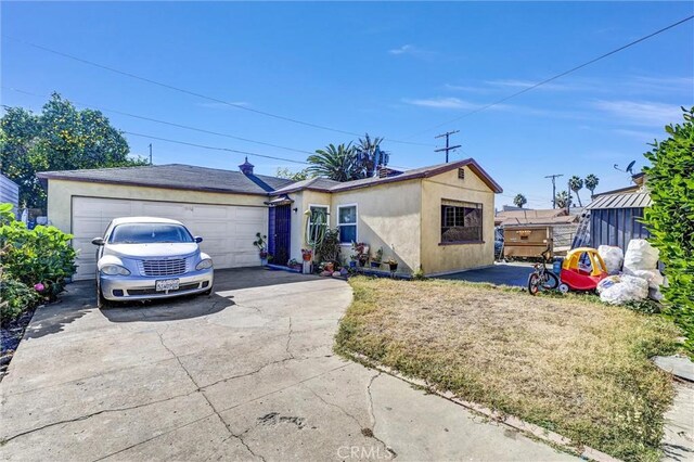 view of ranch-style house