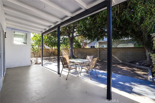 view of patio / terrace