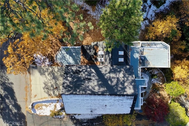918 Sandalwood Dr, Lake Arrowhead, CA 92352 - aerial view of property and surrounding area