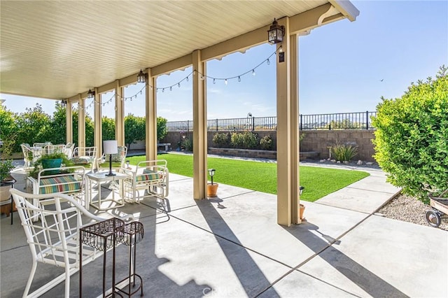 view of patio / terrace