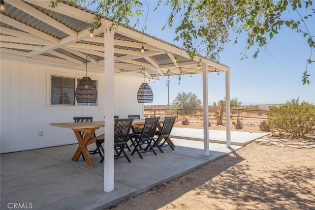 view of patio