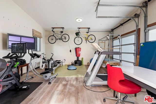 interior space featuring hardwood / wood-style flooring