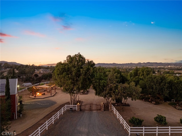 property view of mountains